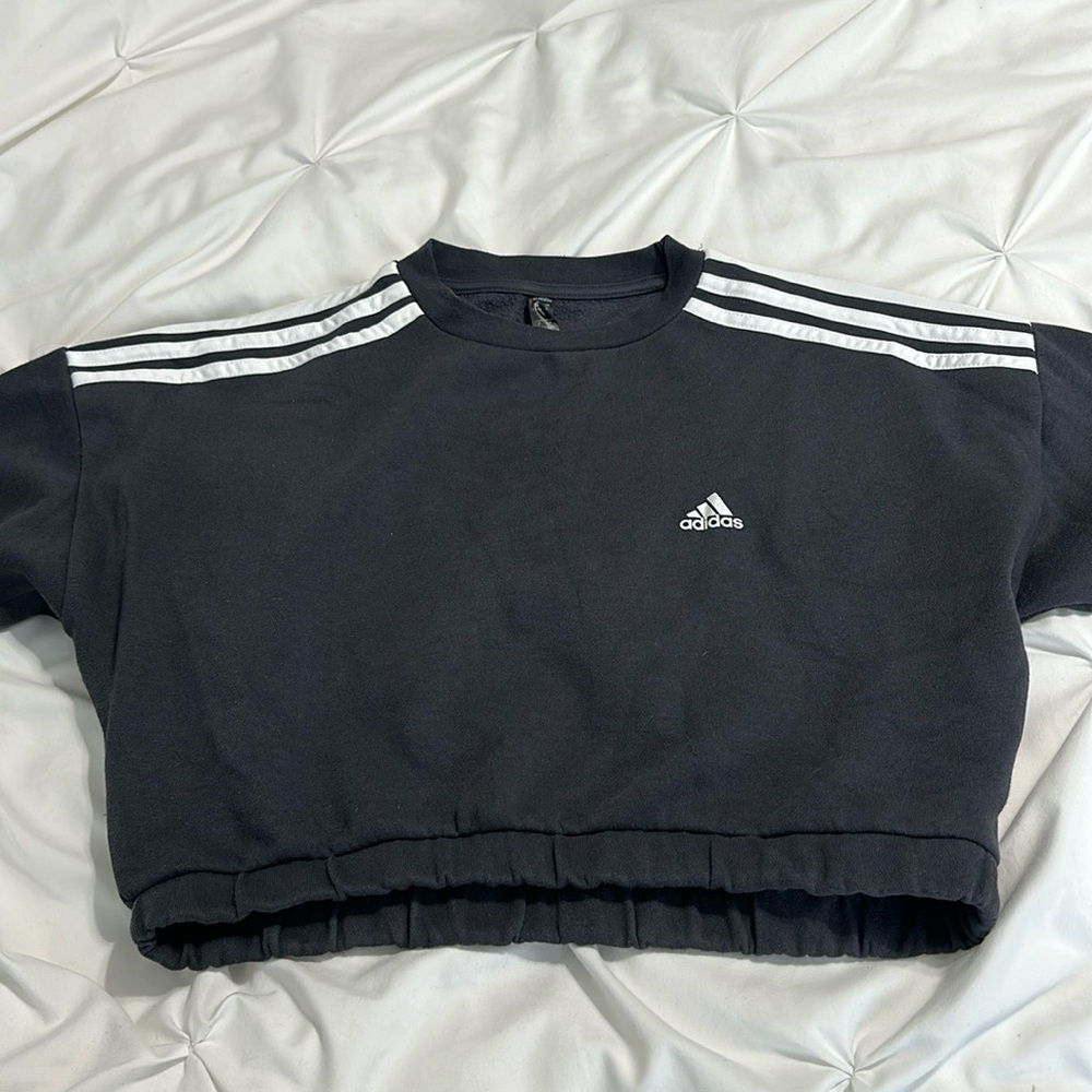 Adidas crop sweatshirt